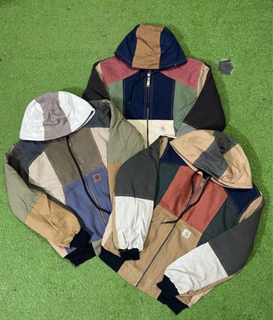 Upcycle Carhartt hoodie jacket
