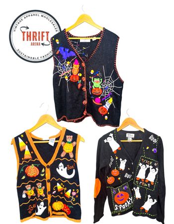 Y2K Halloween Knits Cardigans