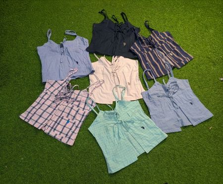 7947 - US Polo Top in Cami Riciclati