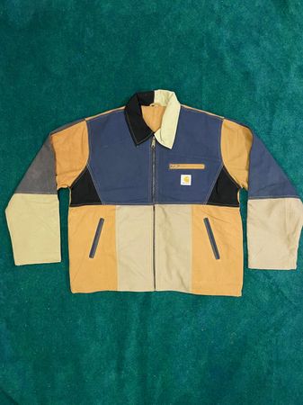Upcycled Carhartt Detroit Jacket