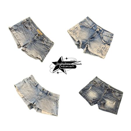 Y2K NYC IT GIRL DENIM SHORT B2F-191