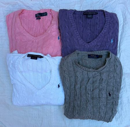 Pulls en tricot torsadé Ralph Lauren