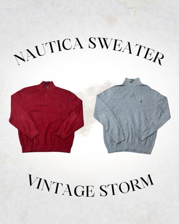 Nautica 1/4 Zip Sweaters