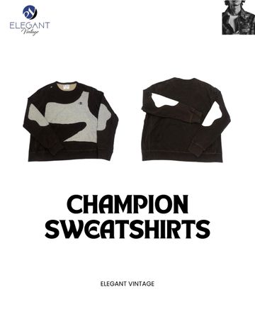 Upcycled Champion Sweatshirt - EVR0144