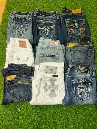 Premium Ladies Bootcut Jeans – Miss Me, True Religion, Rock Revival & Robin Jeans