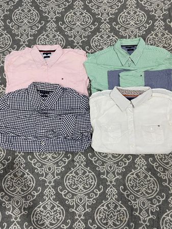 Tommy Hilfiger women button up shirt 22Pcs