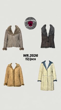 Y2k abrigos afganos WR-2526