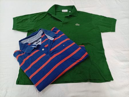 CR12718 Vintage Tommy Hilfiger and Lacoste T-Shirts