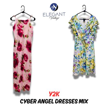 Y2K Cyber Angel Dresses - EV0502