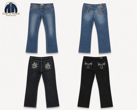 jeans a campana y2k