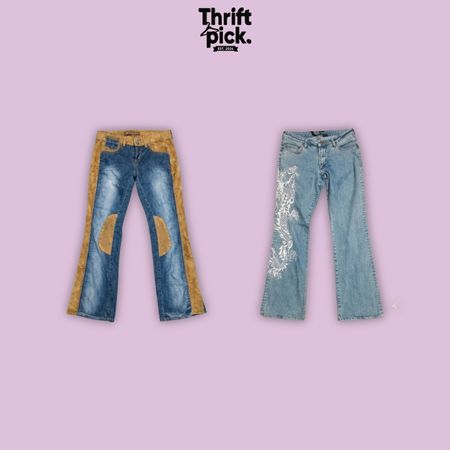 Y2K Bestseller Denim Flared Jeans