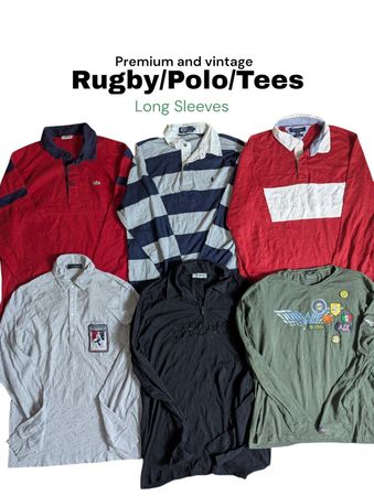 Gemischte Marken Rugby/Polo/T-Shirts mit langen Ärmeln