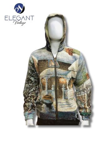 UPCYCLED Tapestry Hooded Jackets - EVR0020