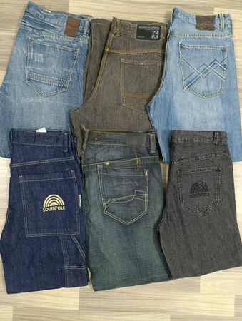HD1584 Herren Baggy Designer Jeans