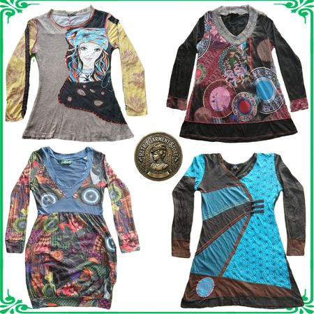 Vintage Y2K Women's Long Sleeve Maxi & Midi Dresses Bundle Lot A147