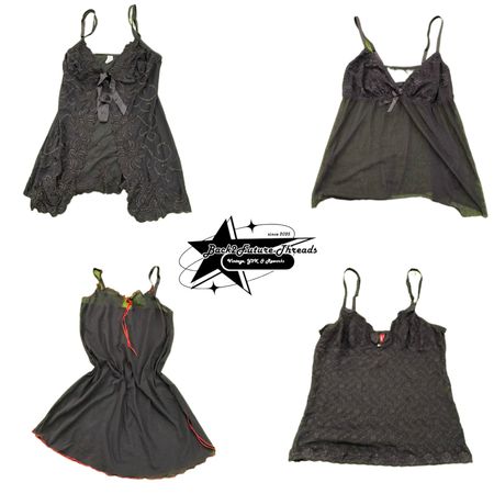 Y2k Gothic Vibe Girl Top B2F-113