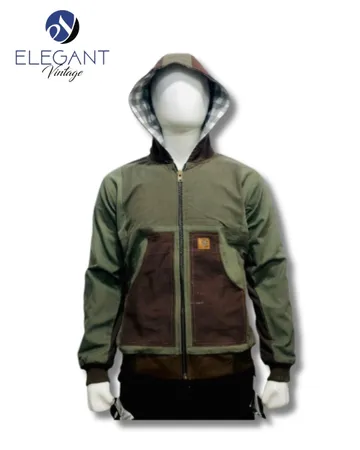 Vestes à capuche en rib Carhartt revalorisées - EVR0013