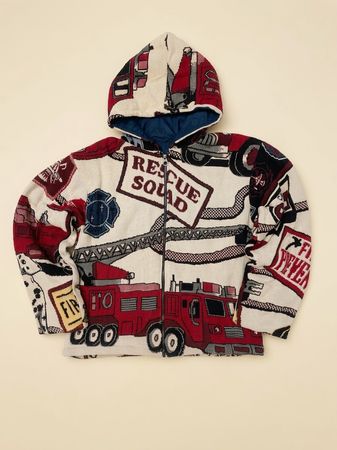 Upcycle Tapestry Zip Thru Jacket (Dc-10-171)