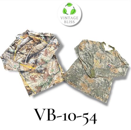 Realtree Camo T-Shirt Wholesale Bundle – Assorted Styles  (VB-10-54) 10 piece