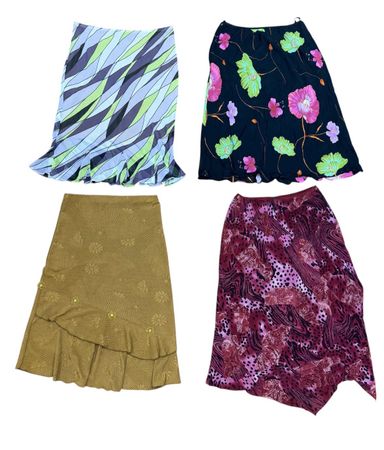 Y2K Poly Mesh skirt 10 pcs At 1341