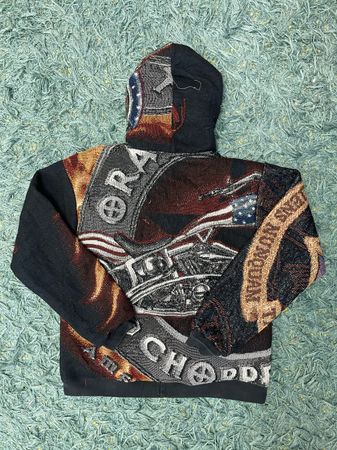 Upcycle Tapestry Hoodie (Dv-9-125)