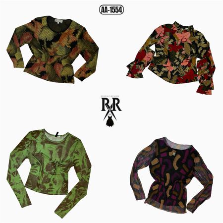 Y2K Nature Vibe Mix Tops (AA-1554)