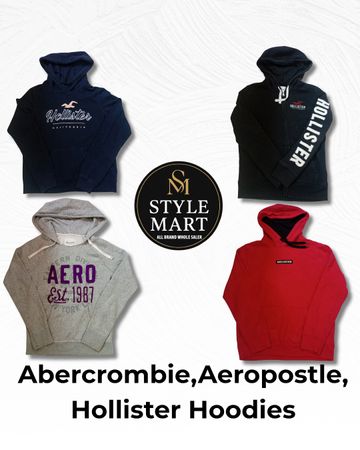 Abercrombie,Aeropostle,Hollister Hoodies SM - (01012)