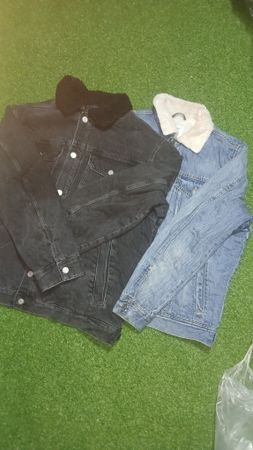 Denim winter jackets