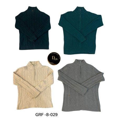 Y2K High Neck Sweaters | Vintage Women’s Sweater Collection (GRF-8-029)
