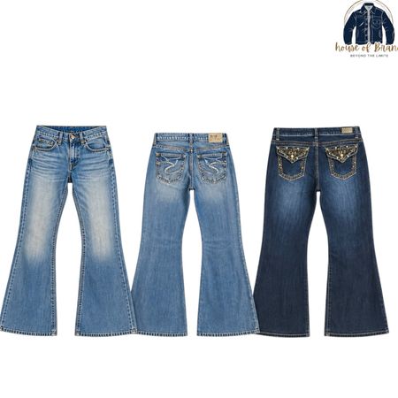 Jeans évasés