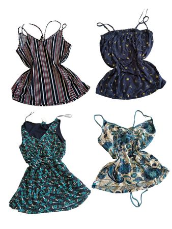 Y2K Blue Leopard Riot Cami Tops-ST-146