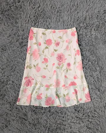 ***Y2K Romantic Floral Skirts