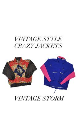 Vintage Style Crazy Jackets