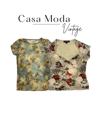 290826-9 printed blouse 15 pcs