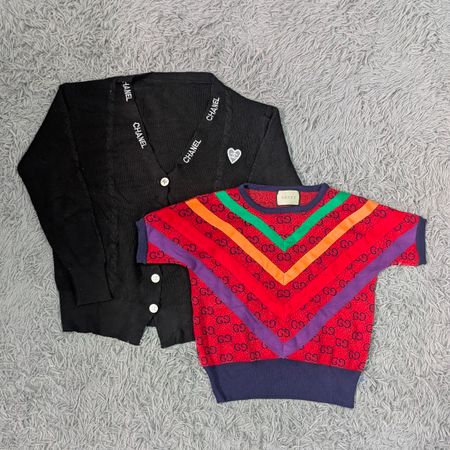 **Y2K Branded Knitwear – Retro Sweaters & Knit Tops