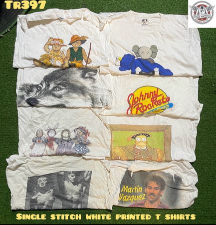 Single stitch with printed T-shirt Tr 397