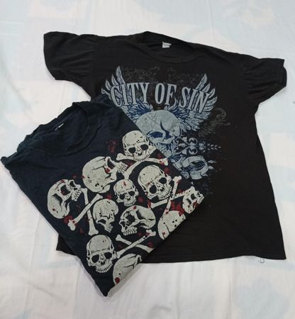 CR12007 Vintage Skull T-Shirts