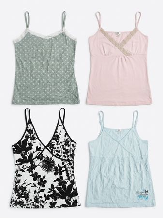 Y2K cami tops