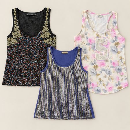Half sleeve tank top