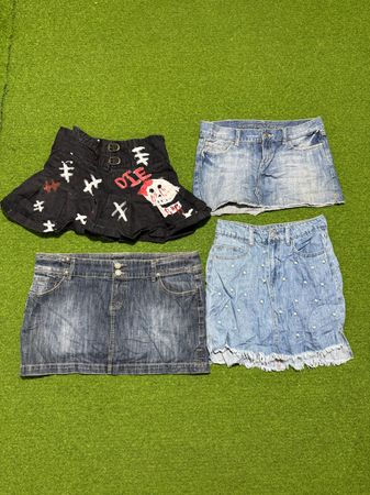Jupes en denim Yv1501 8P
