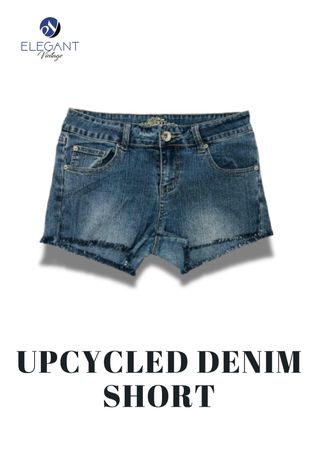 Shorts en denim upcyclé - EVR0307