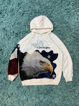 Upcycle Branded Hoodies With Tapestry (DV -07)