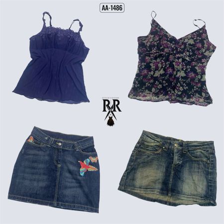 Y2k Lila Grunge Mix und Match (AA-1486)