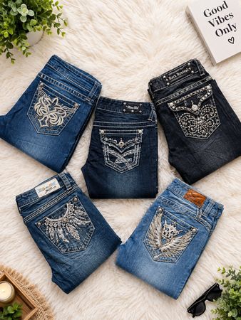 Stylish bootcut jeans
