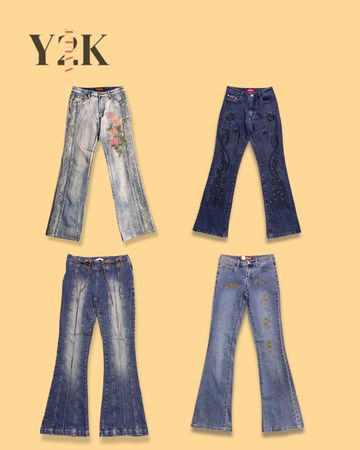 Y2K Flare Jeans Bundle (Yv-771)