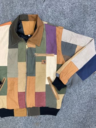 Upcycled Carhartt Detroit Jacket
