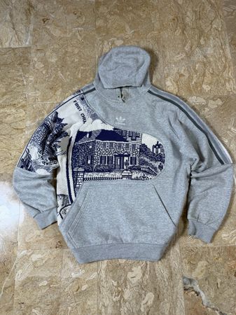 Upcycled Christmas Tepestry Hoodie & sweatshirt