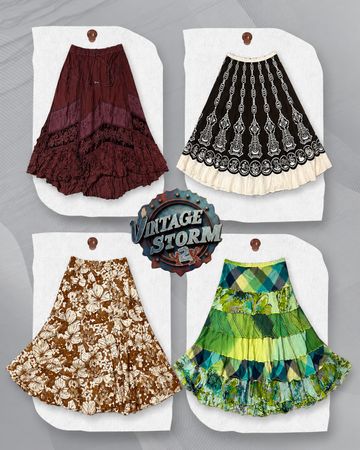 Jupes maxi Y2k