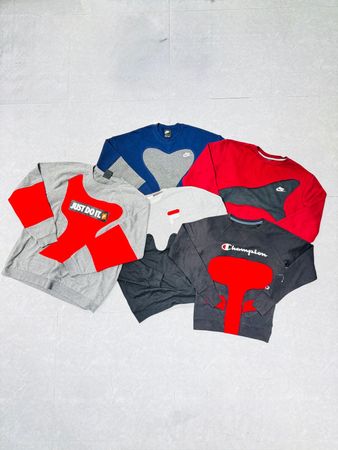 Upcycled Branded Sweatshirts - EVR0457