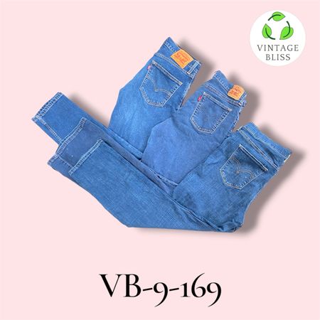 Y2K Branded Jeans Wholesale Bundle – Assorted Styles (VB-9-169) 10 piece